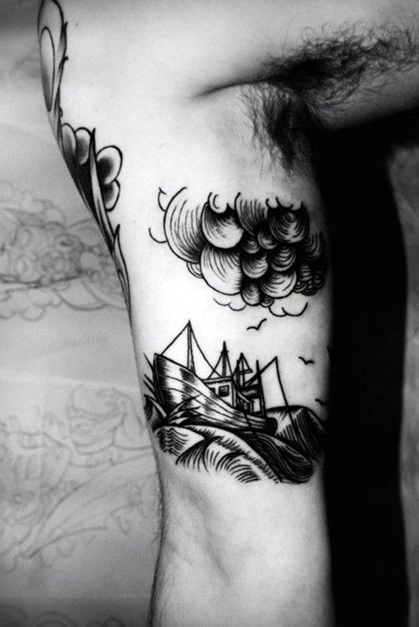 Cute and Meaningful Boat Tattoo Designs (4)