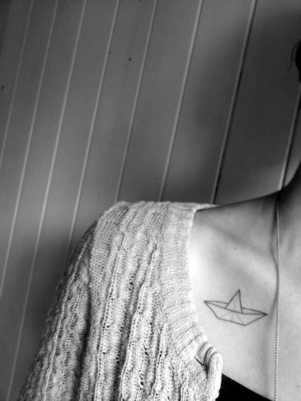 Cute and Meaningful Boat Tattoo Designs (43)