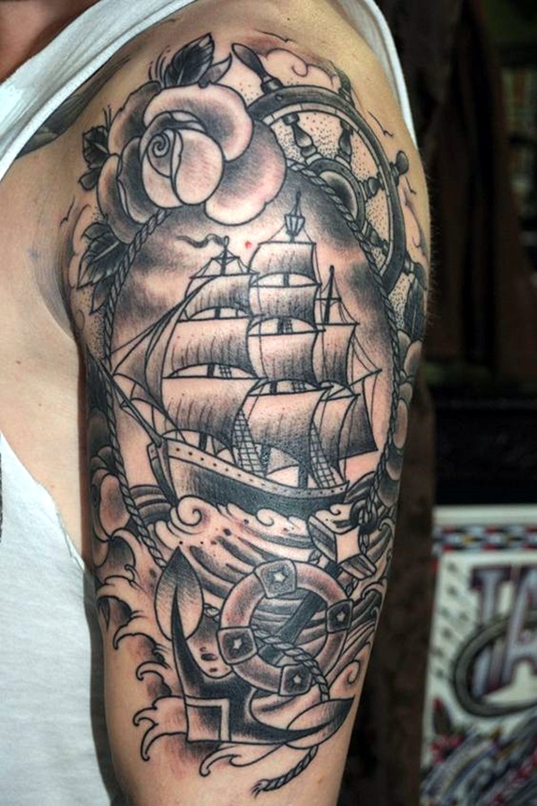 50 Outstanding Boat Tattoo Ideas that You Have To Notice  Tattoo Twist