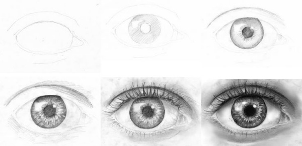 How To Draw An EYE - 40 Amazing Tutorials And Examples