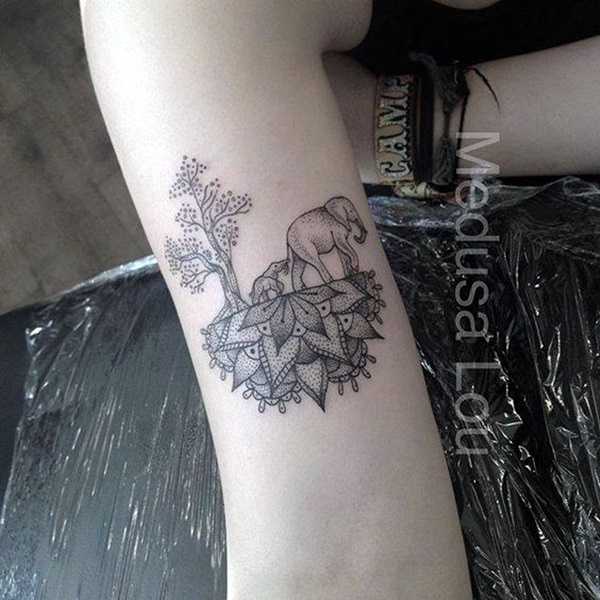 Share more than 104 elephant tree tattoo