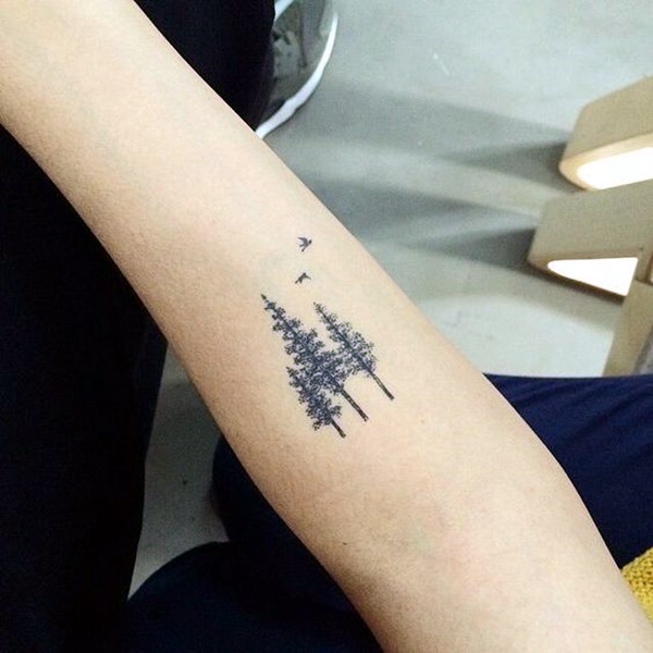 Deep and Super Cool Forest Tattoo Ideas (10)