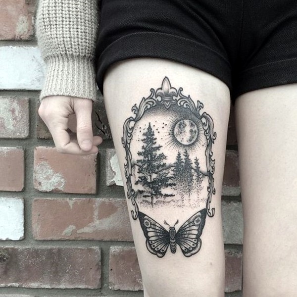 Deep and Super Cool Forest Tattoo Ideas (13)