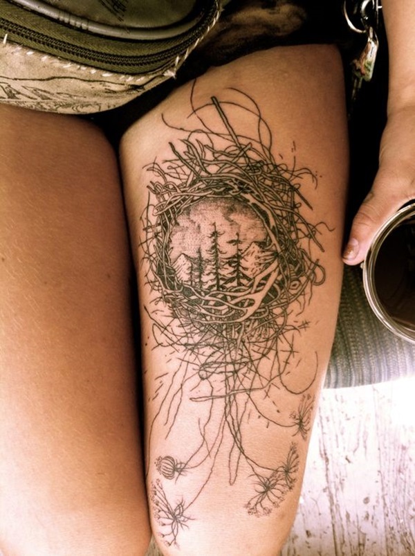 Deep and Super Cool Forest Tattoo Ideas (15)