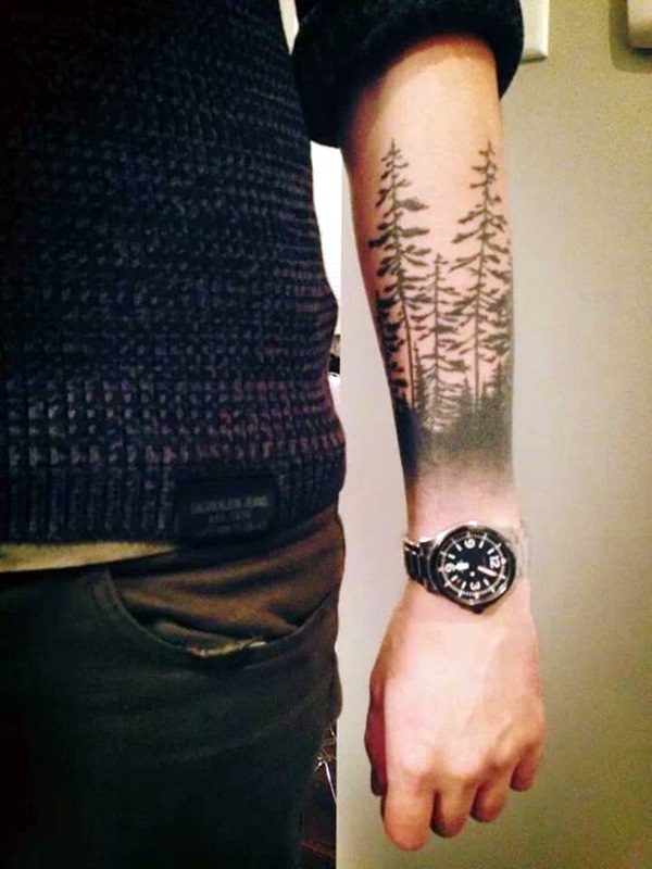 Deep and Super Cool Forest Tattoo Ideas (2)