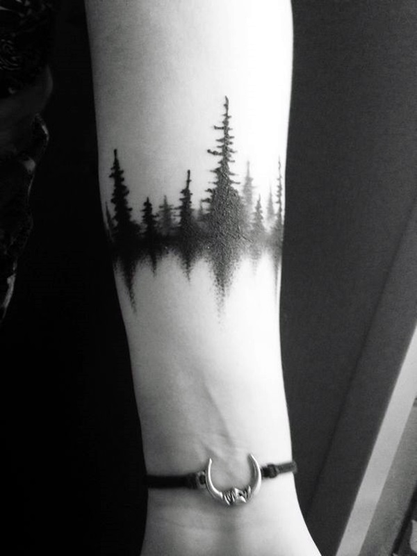 40 Deep And Super Cool Forest Tattoo Ideas - Bored Art