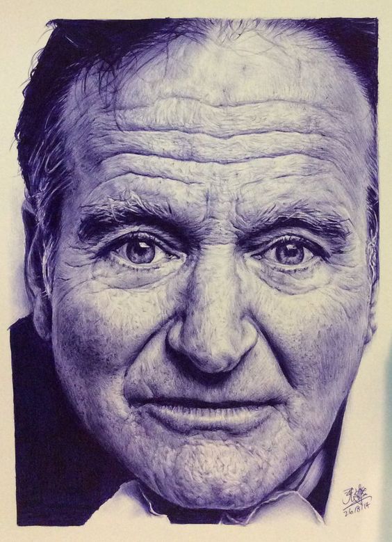 Brilliant And Bright Ballpoint Pen Art - Bored Art