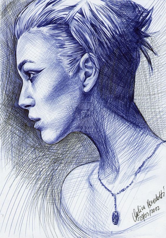 Brilliant And Bright Ballpoint Pen Art - Bored Art