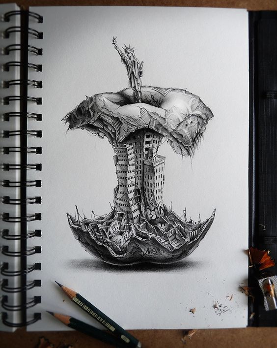 Gorgeous And Grand Graphite Art That Will Leave You Gasping - Bored Art