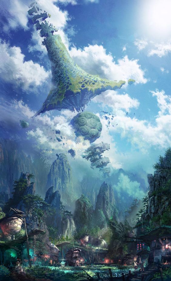 Vivacious And Wonderful Village Art For Your Wonderment - Bored Art