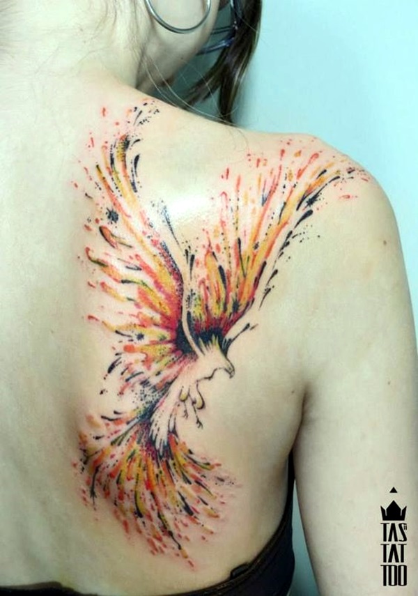 New Phoenix Tattoo Designs For 2016 (21)