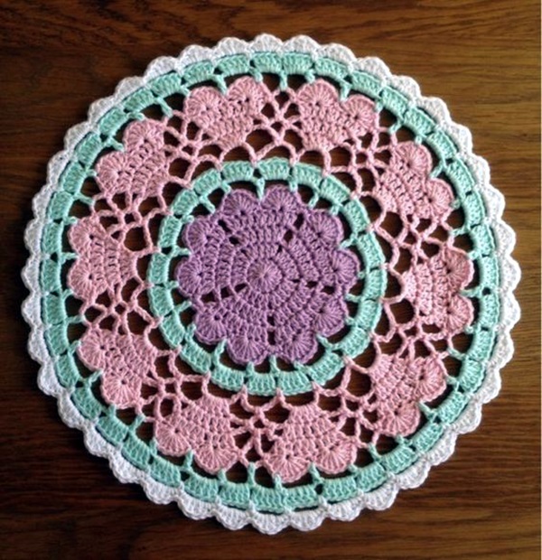 Pretty and Easy Crochet Doily for Beginners (19)