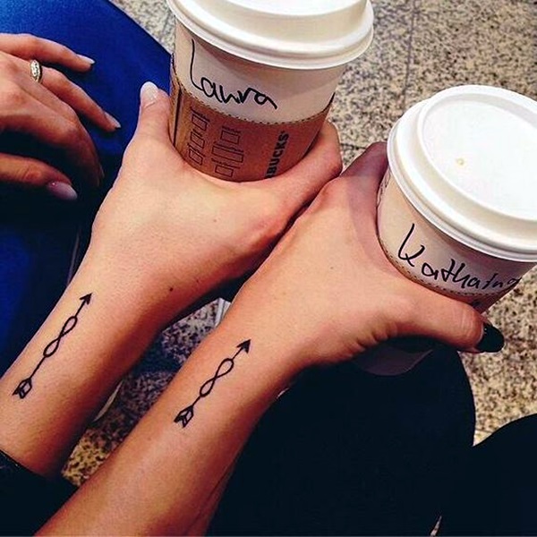 Adorable Sisters Forever Tattoo Design Ideas (14)