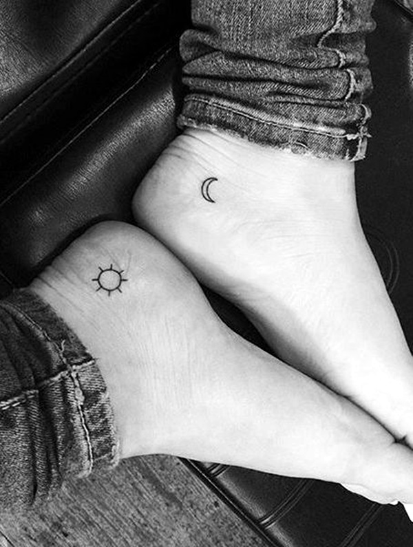 Adorable Sisters Forever Tattoo Design Ideas (28)