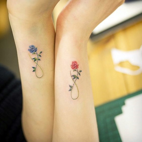 Adorable Sisters Forever Tattoo Design Ideas (33)