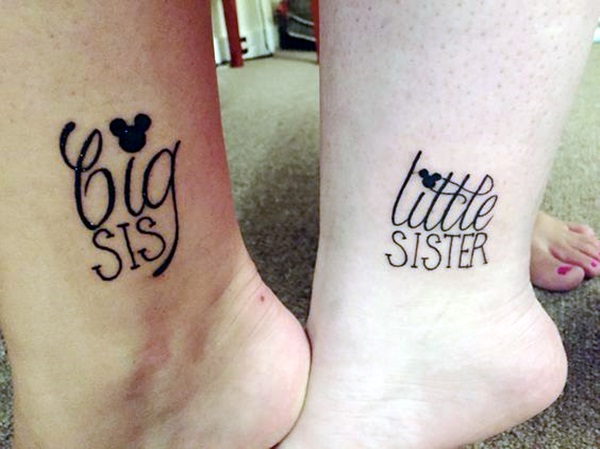 Adorable Sisters Forever Tattoo Design Ideas (43)