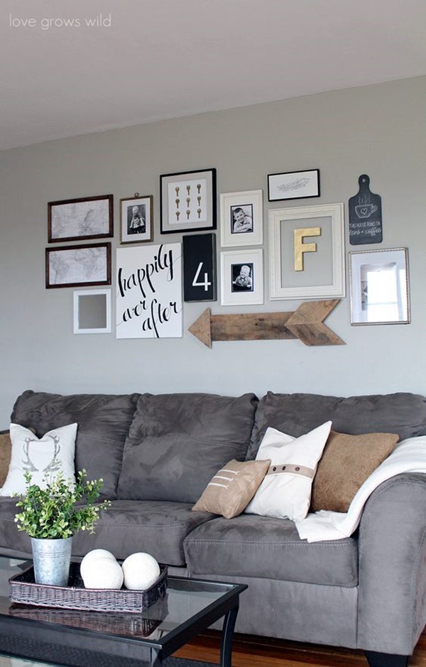 40 Ways To Decorate Empty Gallery Wall Like A Pro - Bored Art