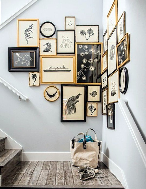 40 Ways To Decorate Empty Gallery Wall Like A Pro - Bored Art