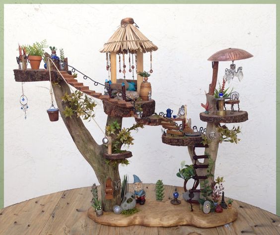 miniature tree houses 24
