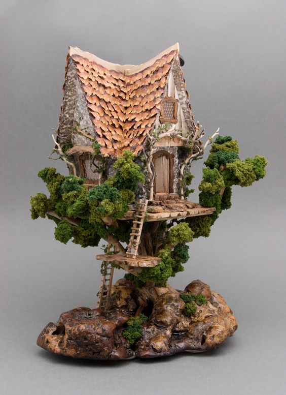 miniature tree houses 6
