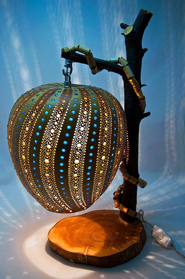 Amazing Art Inspired Gourd Lamps (15)