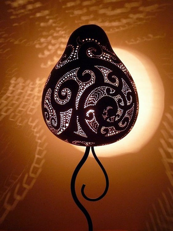 Amazing Art Inspired Gourd Lamps (34)