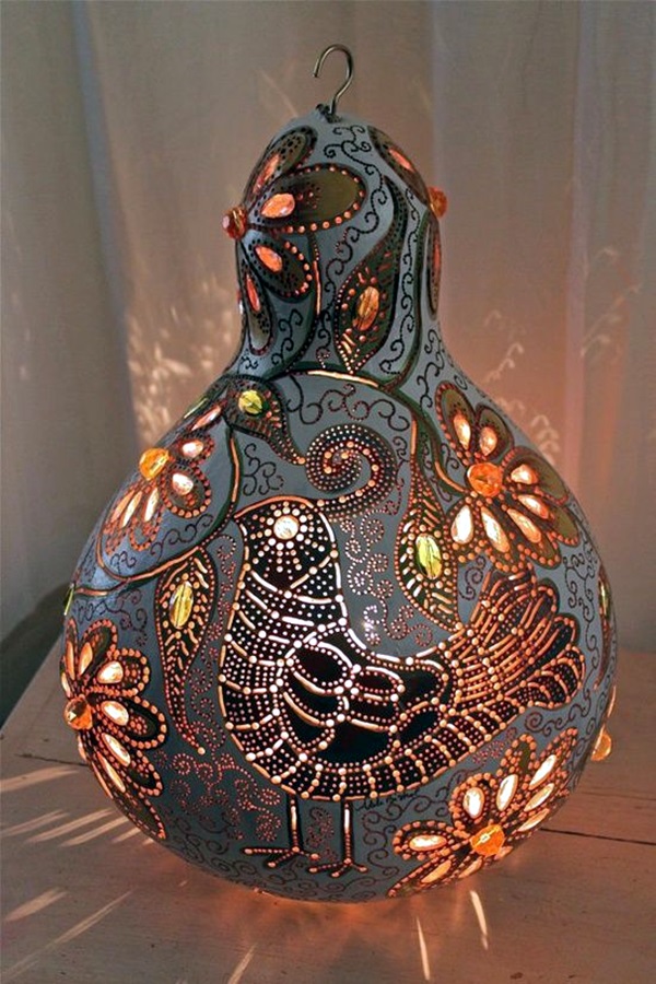 Amazing Art Inspired Gourd Lamps (37)