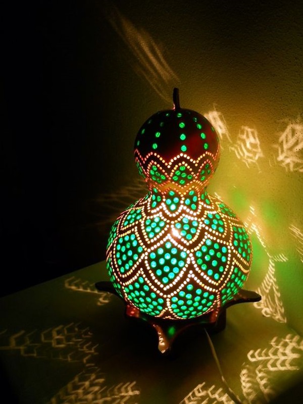 Amazing Art Inspired Gourd Lamps (38)