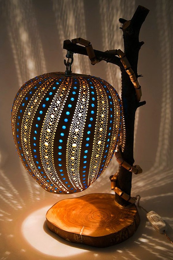 Amazing Art Inspired Gourd Lamps (7)