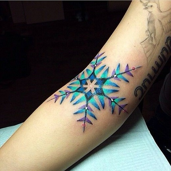 New Year Style Glitter Tattoo Stickers Christmas Snowflake - Temu