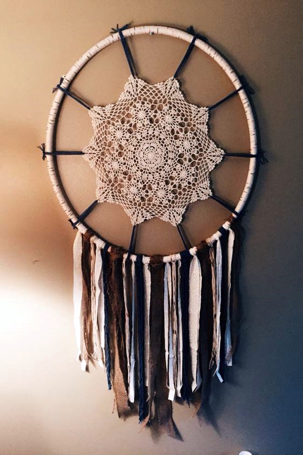 40 DIY Beautiful And Unique Dream Catcher Ideas - Bored Art