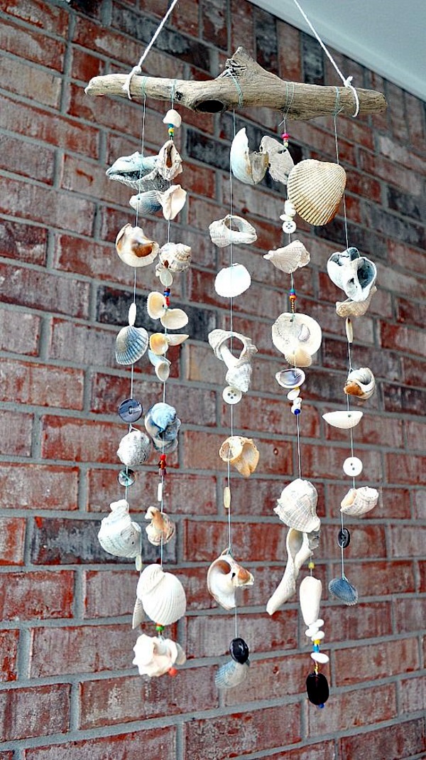 DIY Wind Chime Ideas to Try This Summer (35)