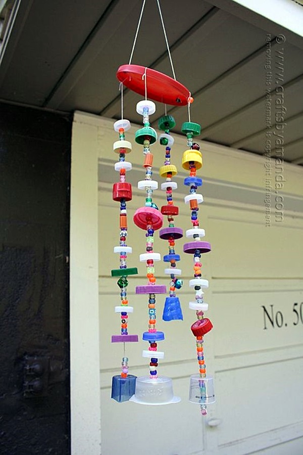 DIY Wind Chime Ideas to Try This Summer (40)