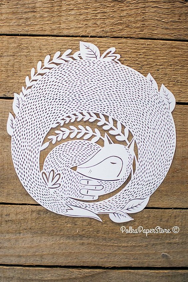 40 Extremely Creative Examples Of Kirigami Art: A Hobby To Adopt - Bored  Art