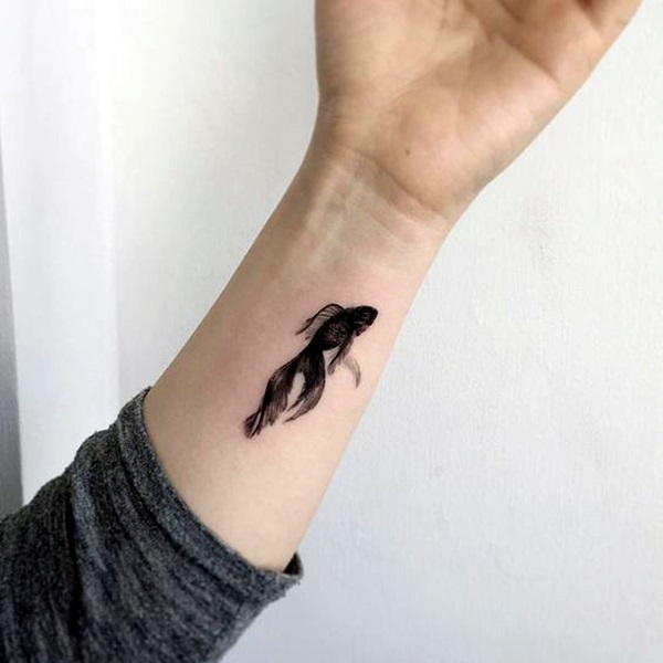 40 So Cute Tiny Fish Tattoo Ideas Bored Art 40 So Cute Tiny Fish Tattoo Ideas Bored Art