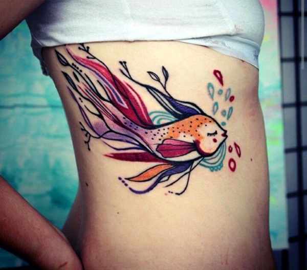 So Cute Tiny Fish tattoo Ideas (38)