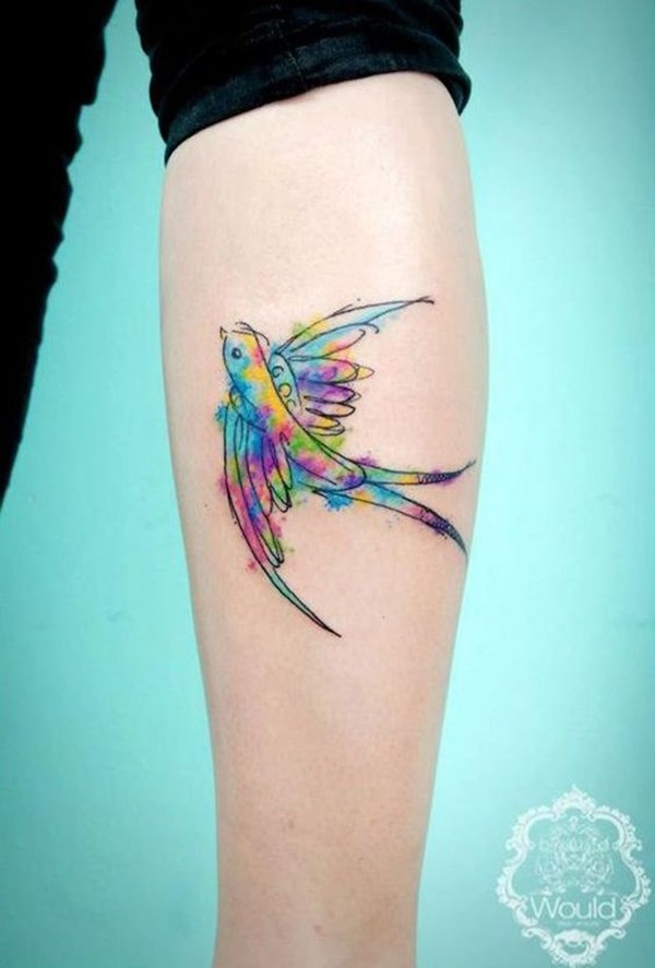 40 Tiny Bird Tattoo Ideas To Admire - Bored Art 40 Tiny Bird Tattoo Ideas To Admire - Bored Art