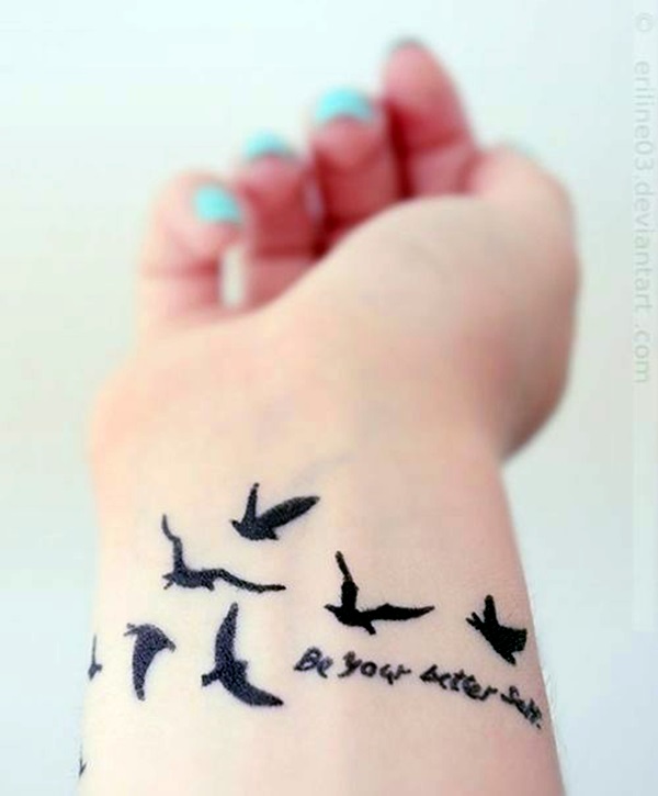 40 Tiny Bird Tattoo Ideas To Admire - Bored Art