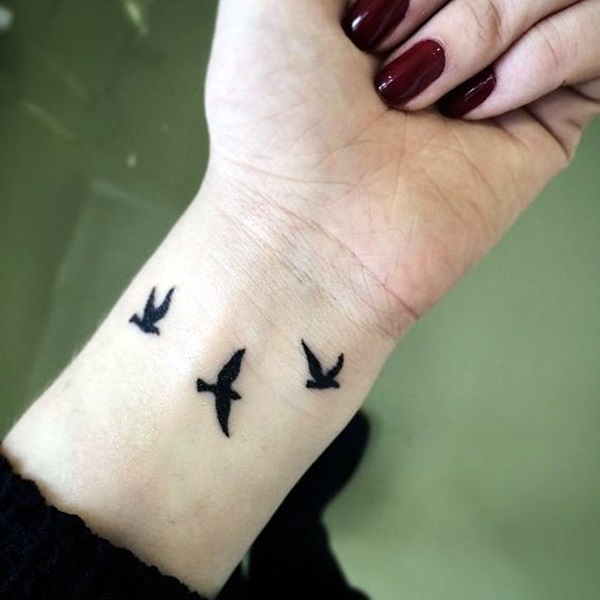 40 Tiny Bird Tattoo Ideas To Admire - Bored Art