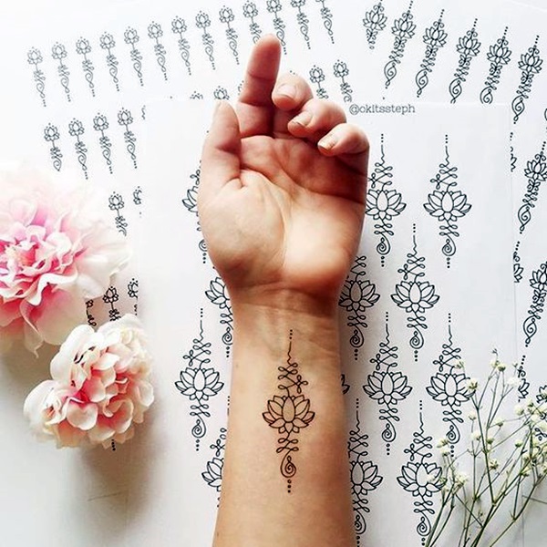 Unalome Tattoo Designs Every Girl Will Fall in Love With (11)