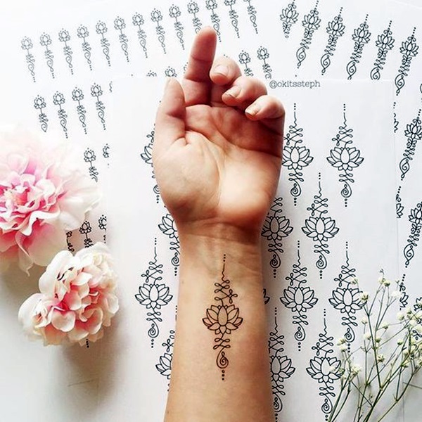 40 Unalome Tattoo Designs Every Girl Will Fall In Love With Bored Art