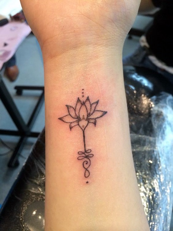 40 Unalome Tattoo Designs Every Girl Will Fall In Love ...