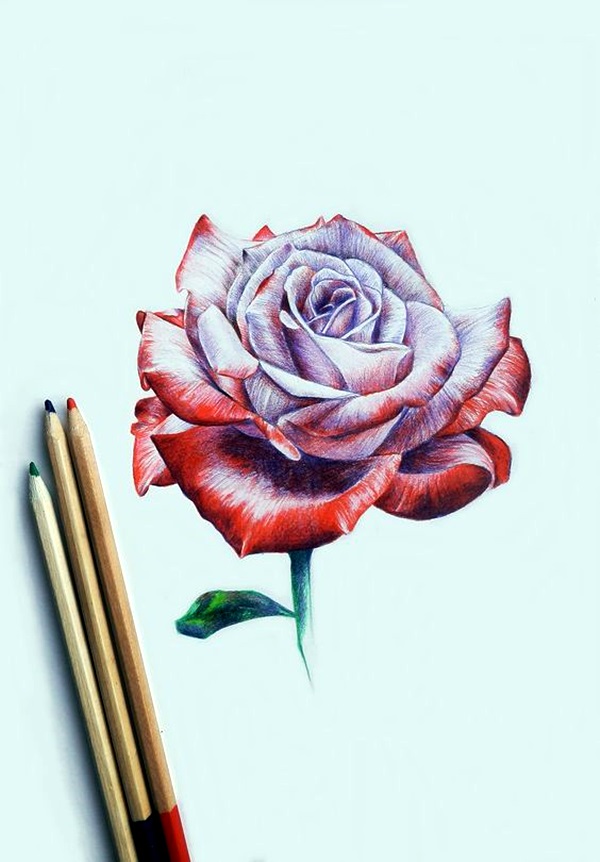 Related . draw with colored pencils. Colored, Pencil Art Landscape HD  wallpaper | Pxfuel