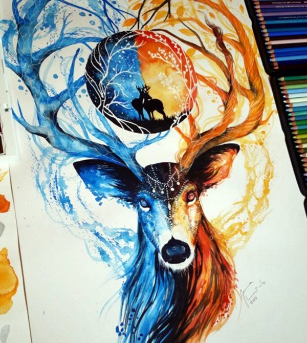 40 Color Pencil Drawings To Having You Cooing With Joy - Bored Art