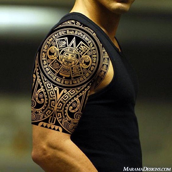 Cool Polynesian Tattoo Designs For Men (5)