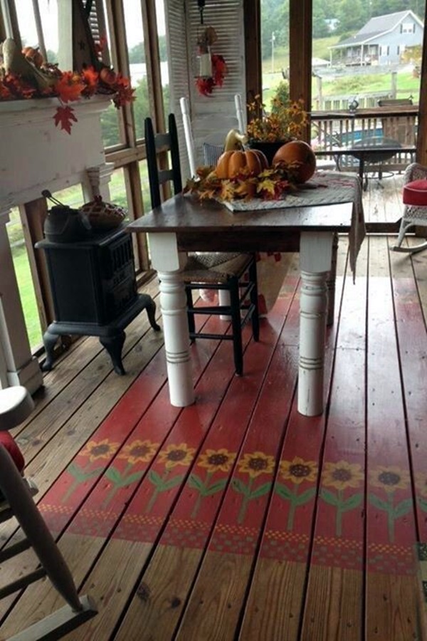 40 Creative Wood Floor Paint Decoration Art Works 40 Creative Wood Floor Paint Decoration Art Works