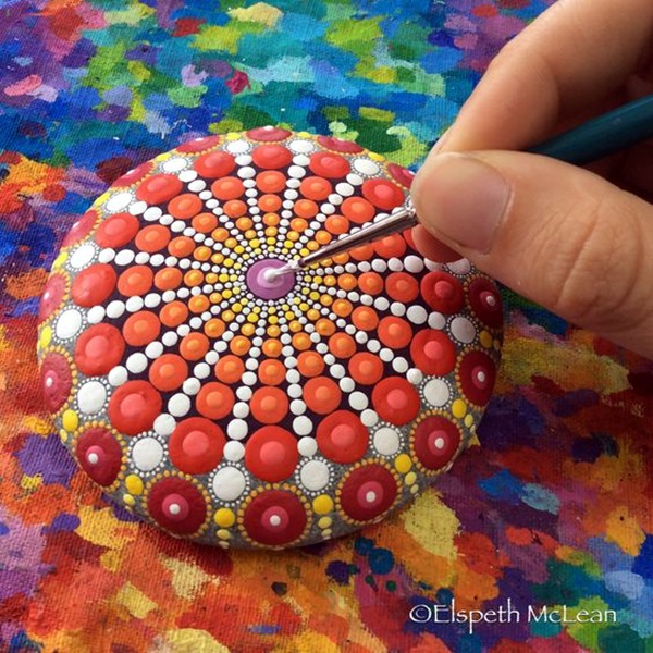 DIY Mandala Stone Patterns To Copy (1)