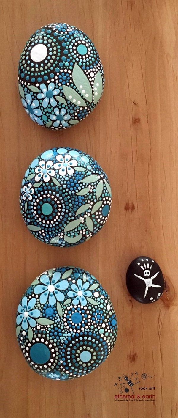 DIY Mandala Stone Patterns To Copy (17)