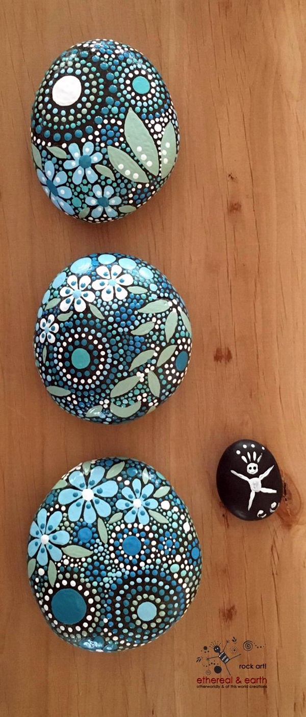 40 DIY Mandala Stone Patterns To Copy Bored Art