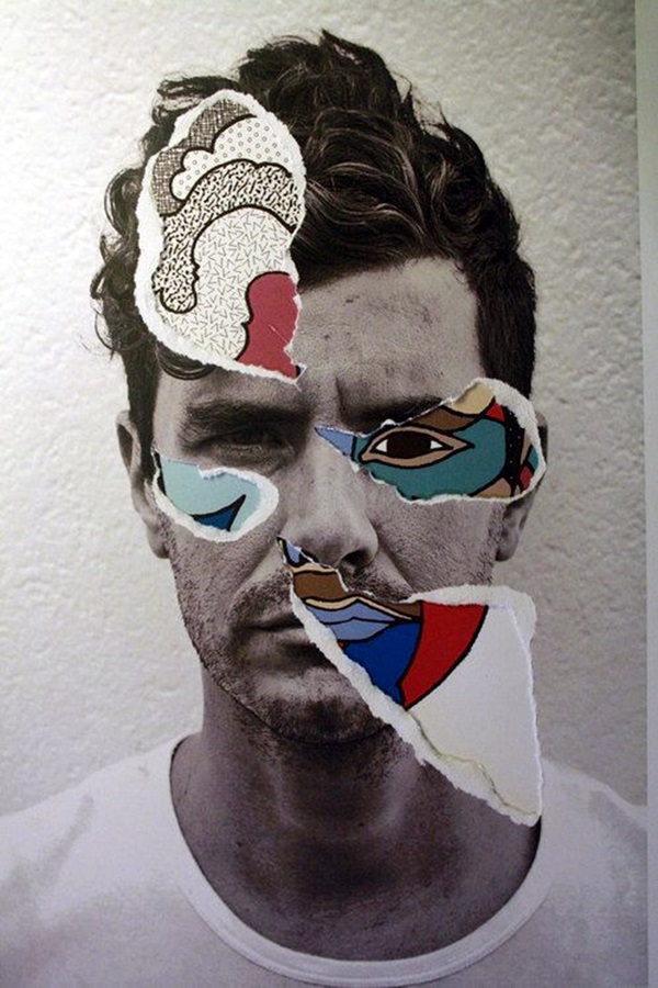Exclusive Collage Portrait Art Works (29)
